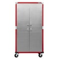 thumbnail image 4 of Seville Classics UltraHD® 6-Piece Steel Garage Cabinet Storage Set With Height Adjustable Workbench, 12 Feet Wide, 4 of 17