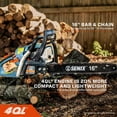 thumbnail image 7 of SENIX 4QL® 46cc 4-Cycle 16" Gas Chainsaw, 7 of 10