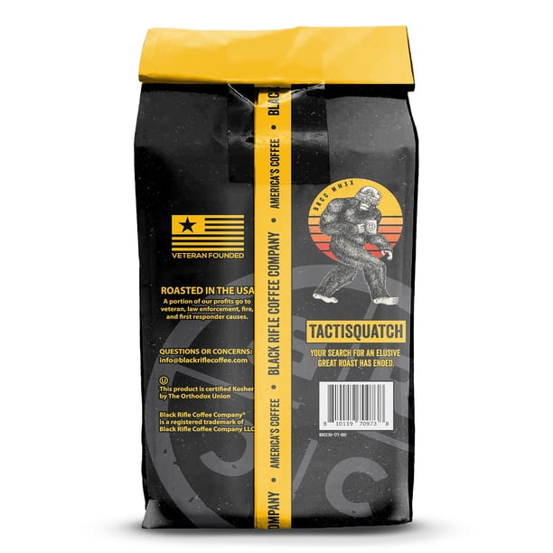 Black Rifle Coffee Company Tactisquatch, Dark Roast Ground 40 oz