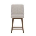 thumbnail image 13 of HH2 Home Parson Wood Adjustable Height Swivel Bar Stool, 13 of 20