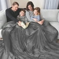 thumbnail image 5 of Oversized Cozy Night Cloud Throw Blanket, 110" x 132", 5 of 6