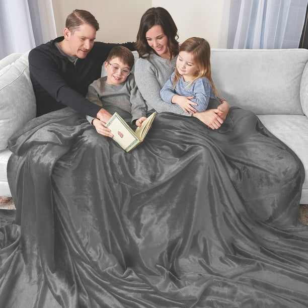 Oversized Cozy Night Cloud Throw Blanket, 110