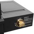 thumbnail image 9 of Gordon Ramsay Collections THOR Kitchen Outdoor Black 4-Burner Gas Grill w/ Cover, 9 of 13