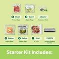 thumbnail image 6 of FoodSaver 14-Piece Starter Kit with Vacuum Seal Roll and Bags, 6 of 6