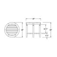 thumbnail image 7 of Cambridge Casual Weston Teak Side Table, 7 of 8