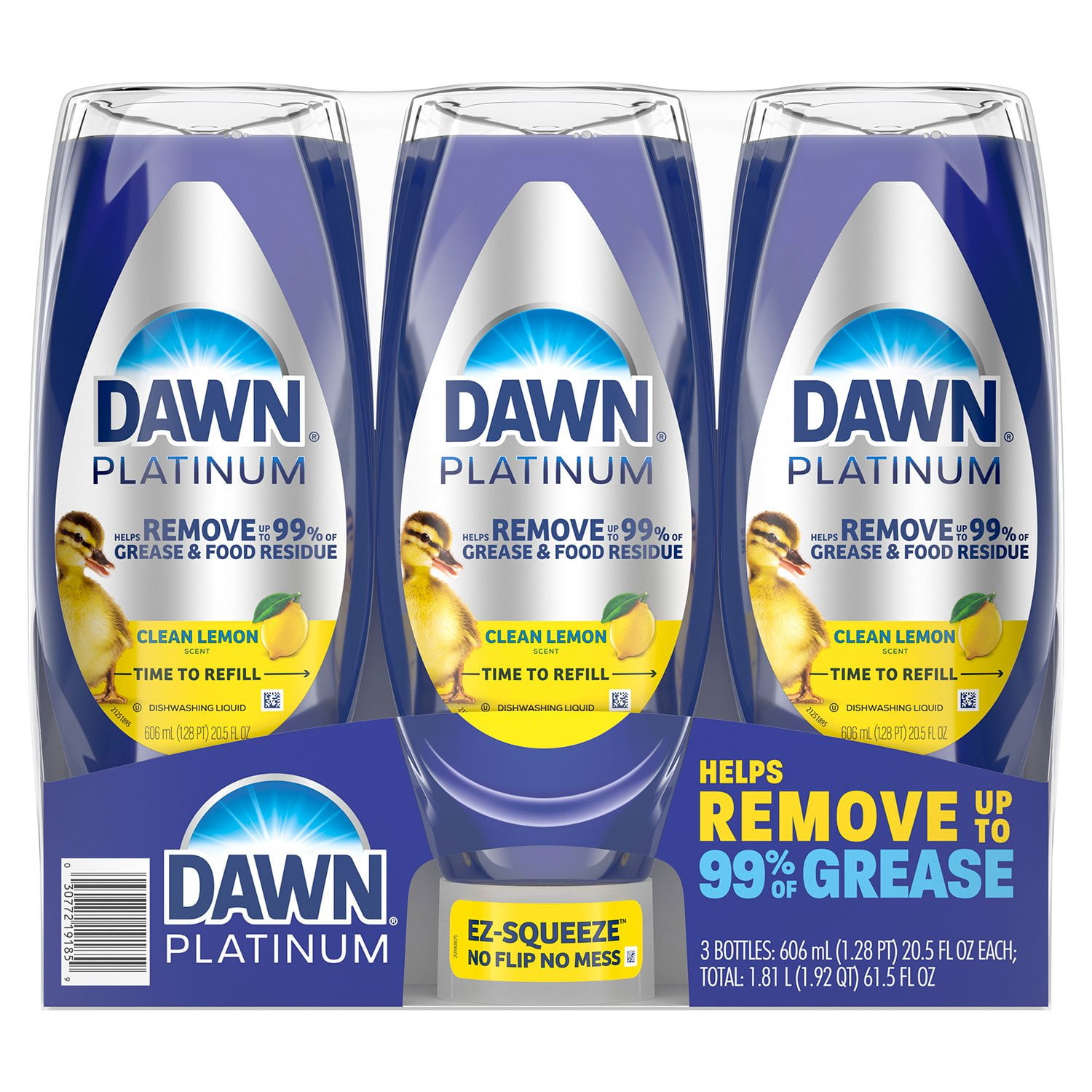 Dawn Platinum EZ-Squeeze Dishwashing Liquid Soap - Thumbnail 4