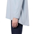 thumbnail image 5 of Hue Women's Long Sleeve Tunic T-Shirt, 5 of 7
