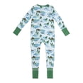 thumbnail image 2 of Angel Dear Baby Boys Convertible Zipper Romper, 2 of 4