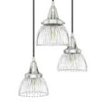 thumbnail image 8 of Hunter Cypress Grove Glass 3 Light Pendant Light Fixture, Round Cluster and Linear Cluster, 8 of 9