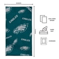thumbnail image 4 of Logo Brands Philadelphia Eagles 38"x72" Beach Towel, 4 of 4