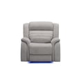 thumbnail image 20 of Tristan 3pc Fabric Power Reclining Set with Heat and Massage, Gray, 20 of 23