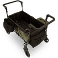 thumbnail image 12 of Jeep Wrangler Deluxe Stroller Wagon + Accessories Black/Green, 12 of 13