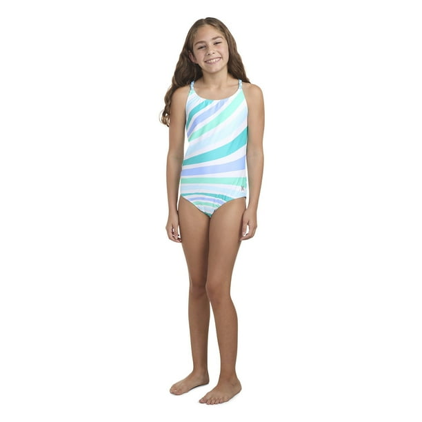 Hurley Girls Braided Strap One-Piece Swimsuit - Samsclub.com