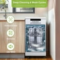 thumbnail image 11 of Hamilton Beach 18" Portable Dishwasher, 11 of 15