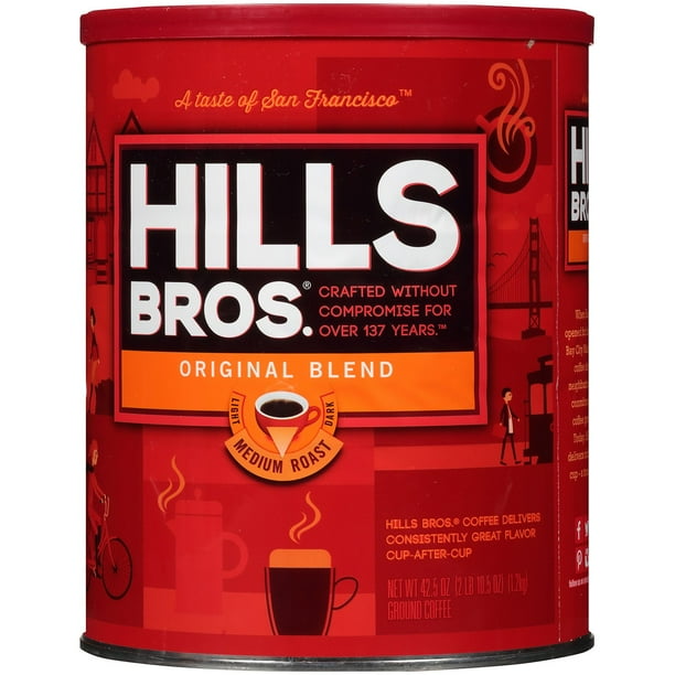Hills Bros. COFFEE 5本セット！！ Hills Bros. Original Blend Ground Coffee 42.5 oz. - Samsclub.com