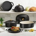 thumbnail image 10 of Tramontina 4-Piece Stackable Enamel Cast Iron Cookware Set (Choose Color), 10 of 14