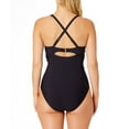 thumbnail image 4 of Anne Cole Limited Edition Drape Front One-Piece Swimsuit, 4 of 9