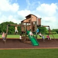 thumbnail image 1 of Backyard Discovery Skyfort Elite Swing Set, 1 of 25