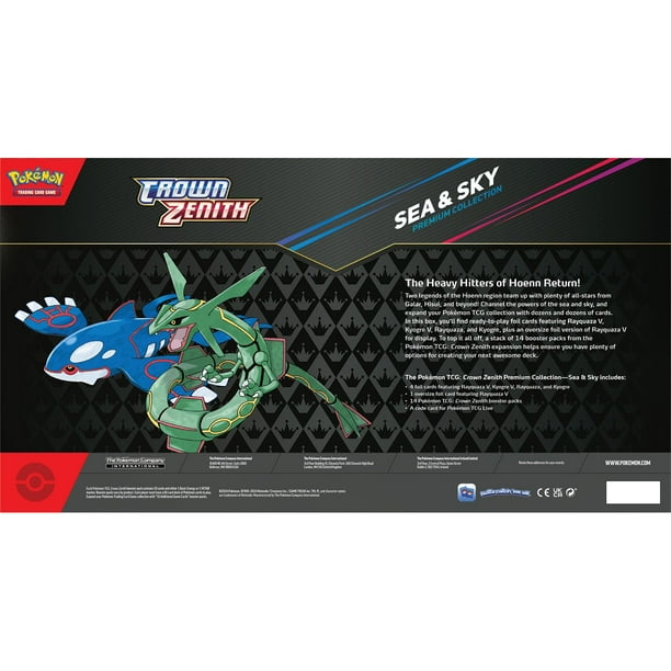 Pokémon Crown Zenith Sea & Sky Premium Collection - Samsclub.com