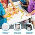 thumbnail image 4 of Lifetime Children's 24" Square Folding Table, Almond, 4 of 10