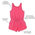 thumbnail image 4 of Member's Mark Girls Favorite Soft Romper, 4 of 5
