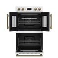 thumbnail image 4 of FORNO Asti 30-Inch Double Electric Wall Oven with Upper French Doors, 4 of 18
