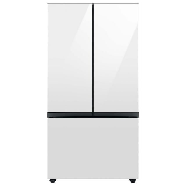 Samsung 24 cu. ft. Bespoke Counter Depth French-Door Refrigerator with Customizable Panel Colors