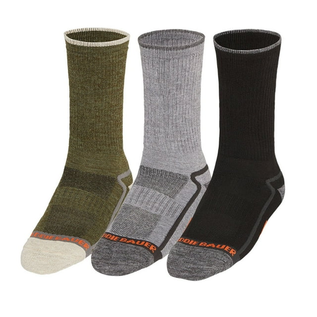 Eddie Bauer Men's 6-Pack Trail Sock