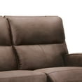 thumbnail image 5 of Bryceton Fabric Manual Reclining Sofa, Dark Brown, 5 of 10