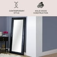 thumbnail image 2 of Emma Full-Length Floor Mirror, Leather Frame, Assorted Colors, 2 of 5