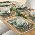 thumbnail image 1 of Member's Mark 12-Piece Stoneware Holiday Dinnerware Set, 1 of 6