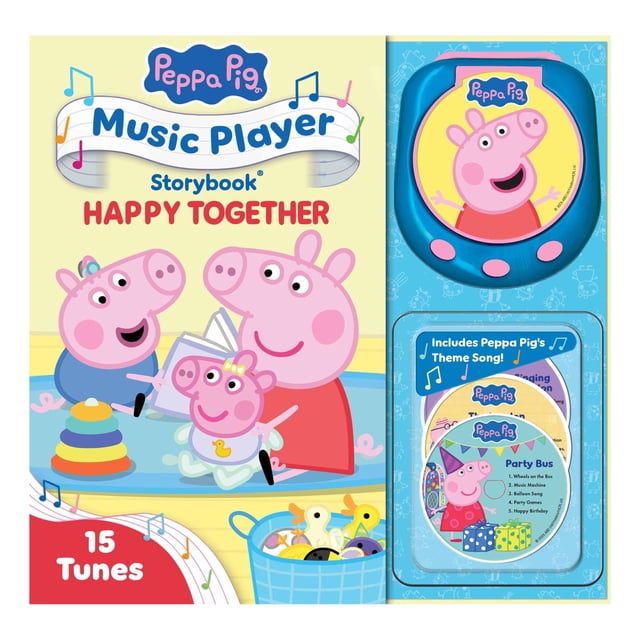 Peppa Pig Happy Together Music Player by Meredith Rusu, Board Book