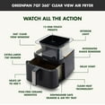 thumbnail image 7 of GreenPan Clearview 7-Quart Air Fryer with 360° Clear-View Window, 7 of 11