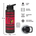 thumbnail image 4 of Logo Brands Louisville Cardinals Tumbler Set, 4 of 5