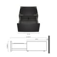thumbnail image 4 of LG 27 in. Pedestal with Storage Drawer, 4 of 11