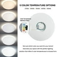 thumbnail image 3 of Cedar Hill 15" LED Ceiling Light With Adjustable Color Temperature, 3 of 9