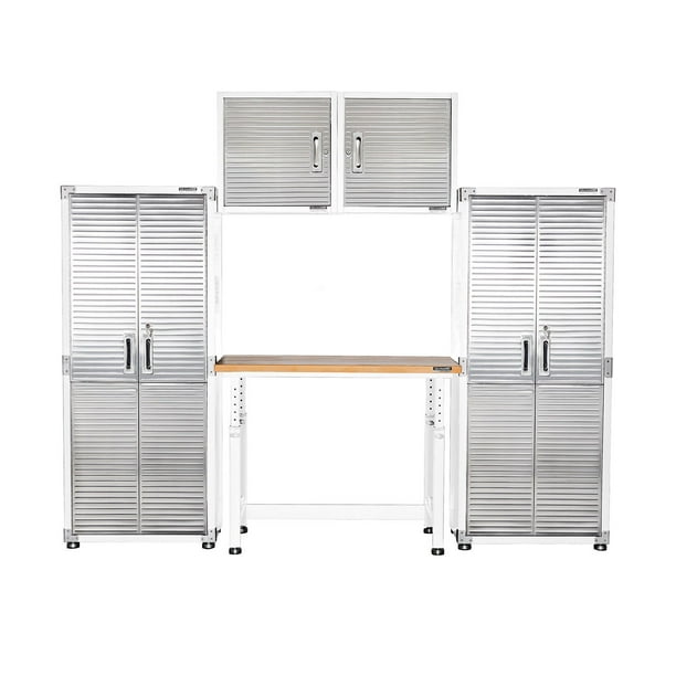 Seville Classics UltraHD 5-Piece Storage Cabinet System with