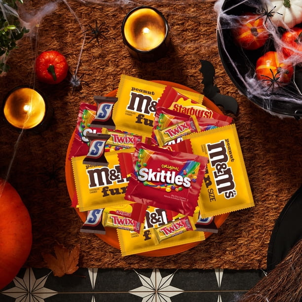 Mars Halloween Variety Pack Candy, Mini & Fun Size, 185 pcs