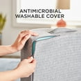 thumbnail image 2 of Loungeables Wedge Pillow with Cooling Gel Memory Foam, 2 of 4