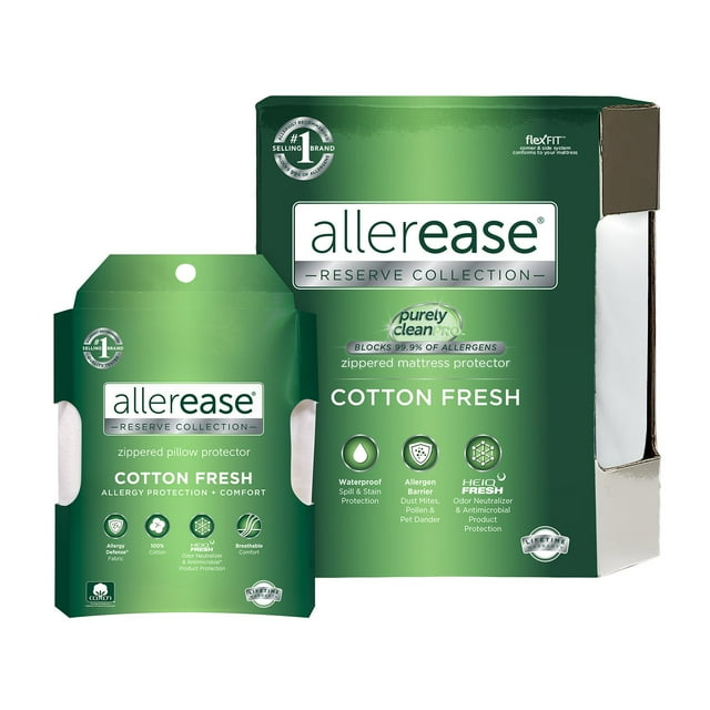 AllerEase Cotton Fresh Bundle, Assorted Sizes