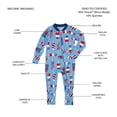 thumbnail image 3 of Member's Mark Baby 2-Pack Convertible Pajamas, 3 of 7