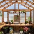 thumbnail image 8 of Backyard Discovery Chalet 14.5' x 12' Greenhouse, 8 of 20