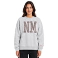 thumbnail image 1 of State of Mine Women's Camo Letters State Sweatshirt, 1 of 6