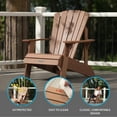 thumbnail image 3 of Lifetime Weather-Resistant Adirondack Chair, 3 of 12