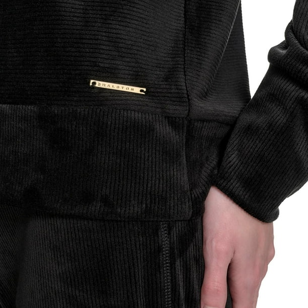 Halston Women's Velour Quarter-Zip Pullover - Samsclub.com
