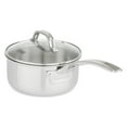 thumbnail image 10 of Viking 13-Piece Tri-Ply Stainless Steel Cookware Set with Glass Lids, 10 of 16