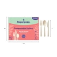 thumbnail image 2 of Repurpose Compostable Cutlery, Beige, 270 ct., 2 of 6
