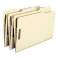 thumbnail image 5 of Smead 1/3 Cut Assorted Positions Two Fastener File Folder, Manila Legal, 50ct., 5 of 6