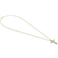 thumbnail image 8 of 0.71 CT. T.W. Diamond Cross Pendant in 14K Gold, 8 of 8