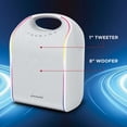 thumbnail image 6 of ION Audio Glow Tone Bluetooth Speaker with Immersive Sound, 6 of 10